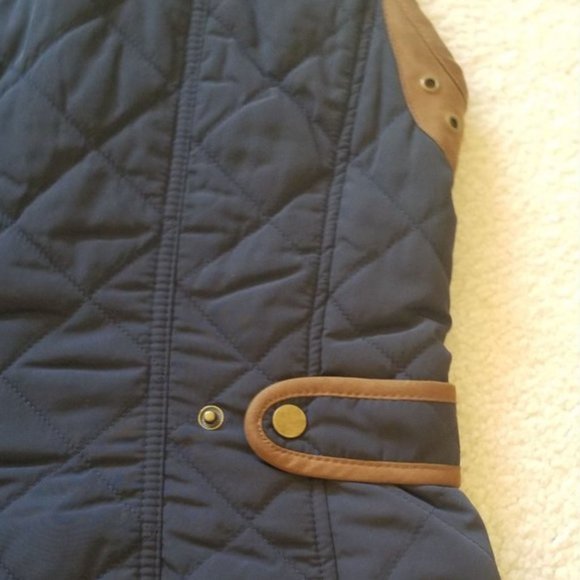 Zara quilted vest with suede trimmings - M - Picture 6 of 7